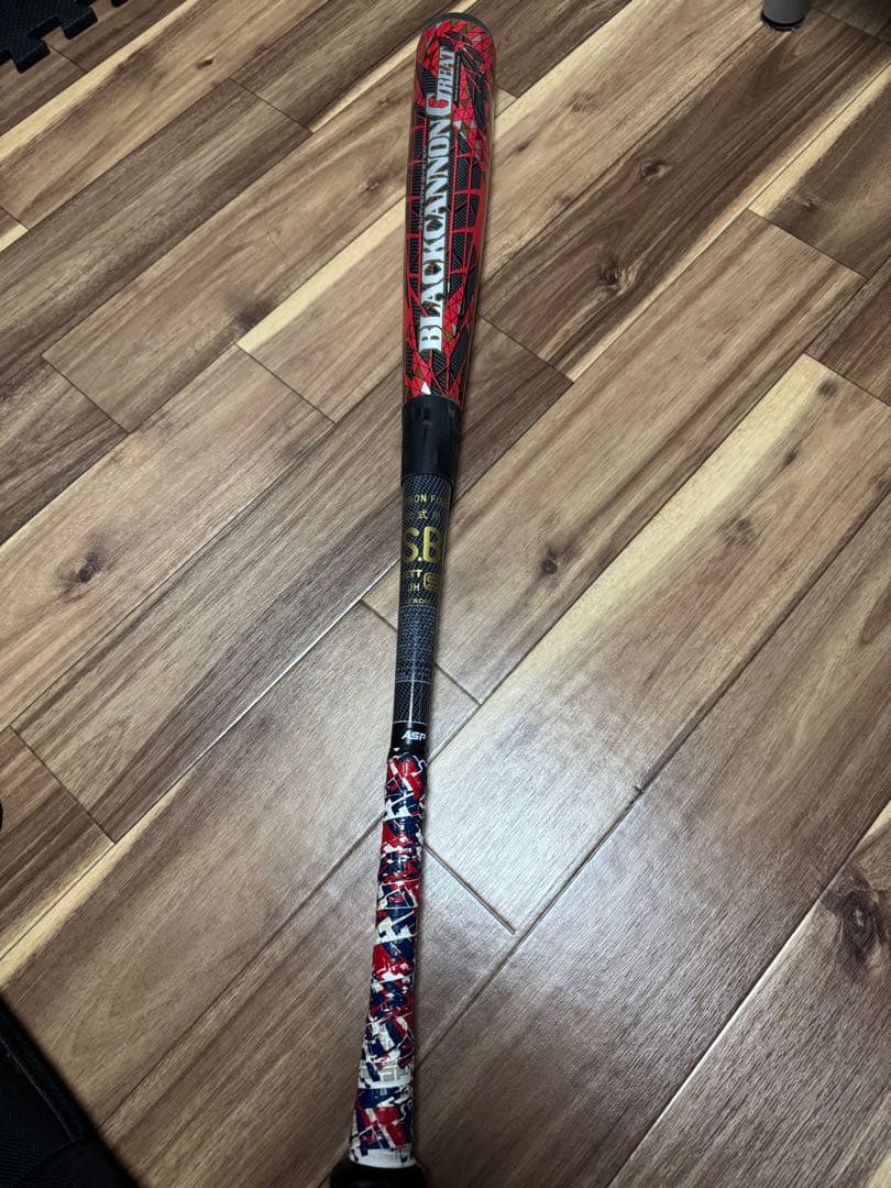 ZETT BLACK CANNON GREAT 軟式バット バットケース付き