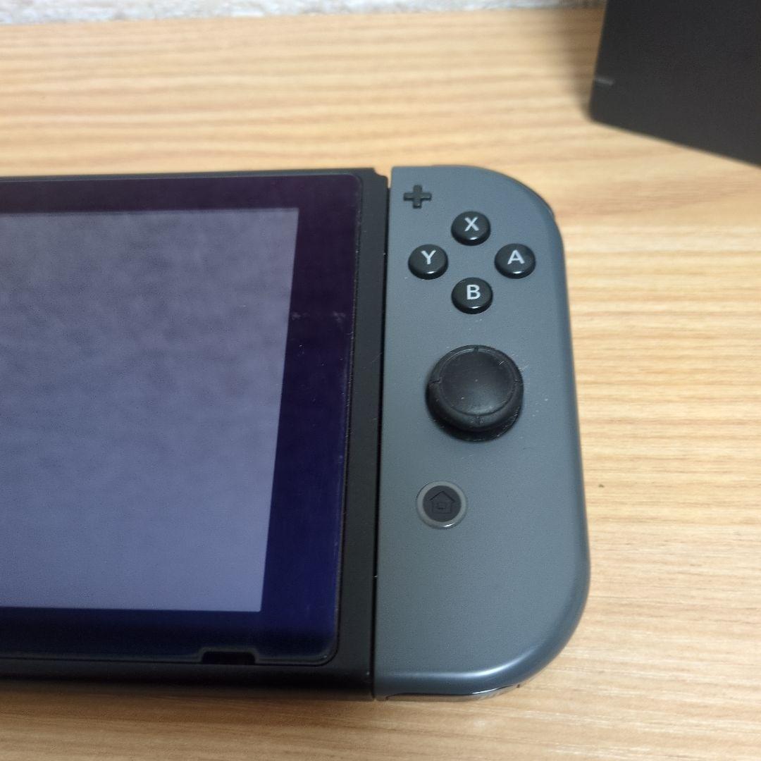 Nintendo Switch 本体 グレー 初期型 ジャンク品扱い　TV接続可