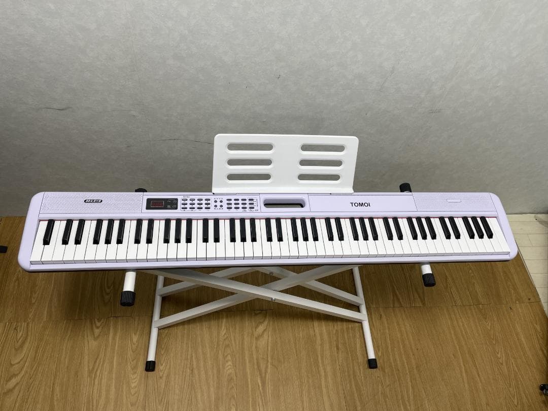 Y♢871 TOMOI 電子ピアノ+スタンドセット TP88-18　美品！