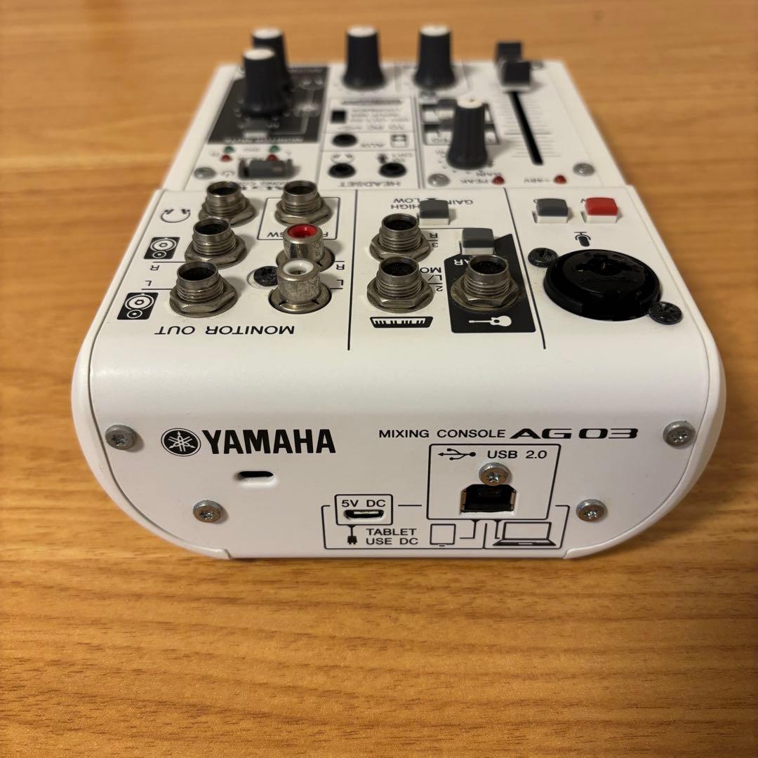 YAMAHA AG03 ミキサー　オーディオインターフェース　動作確認済　他