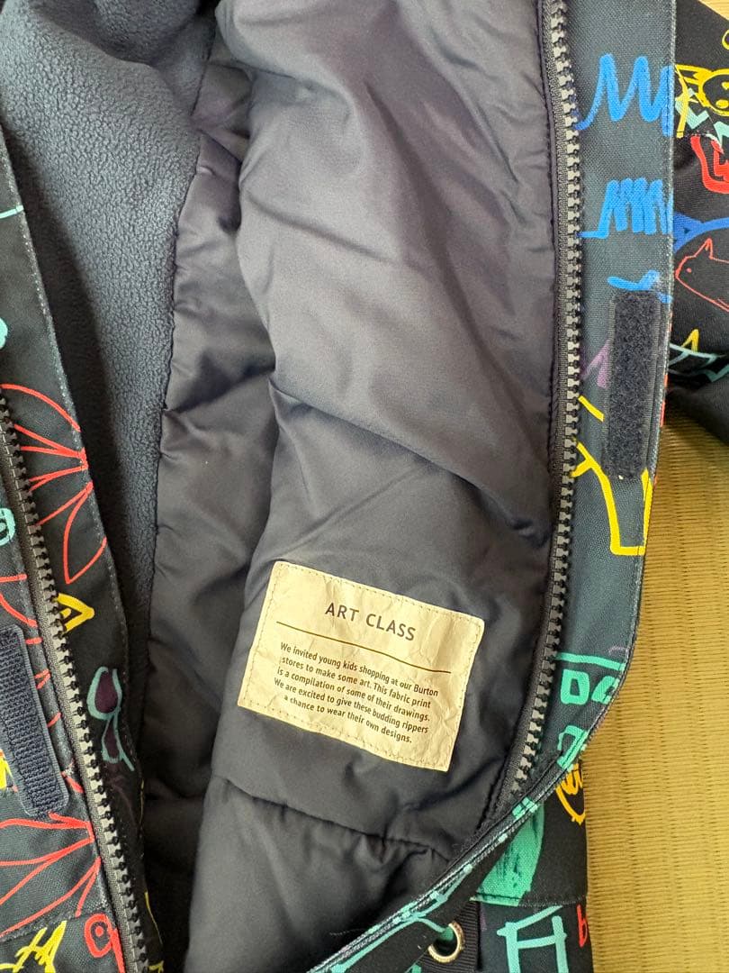 【BURTON バートン】 キッズ スノーボードウェア つなぎ 4T 100cm