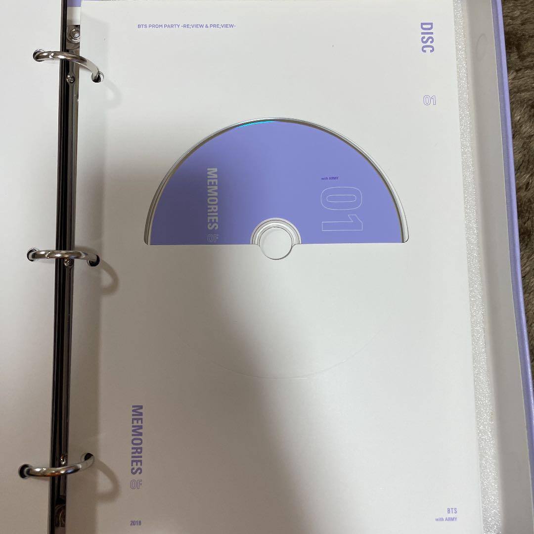 BTS MEMORIES 2018 DVD トレカ 【ジョングク】