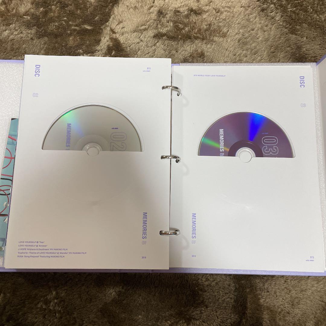 BTS MEMORIES 2018 DVD トレカ 【ジョングク】