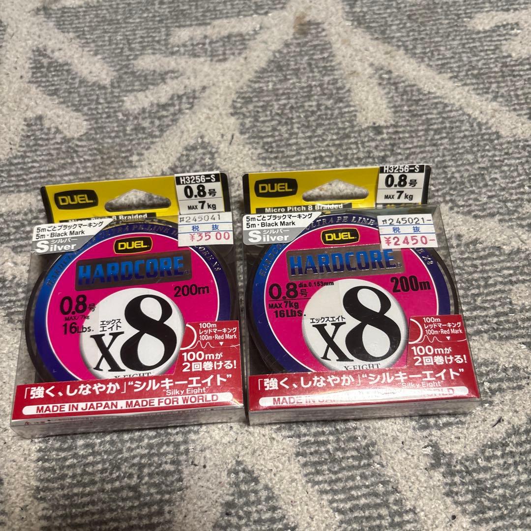 DUELのPEラインが6個とSHIMANOのPEライン1個 まとめ売り