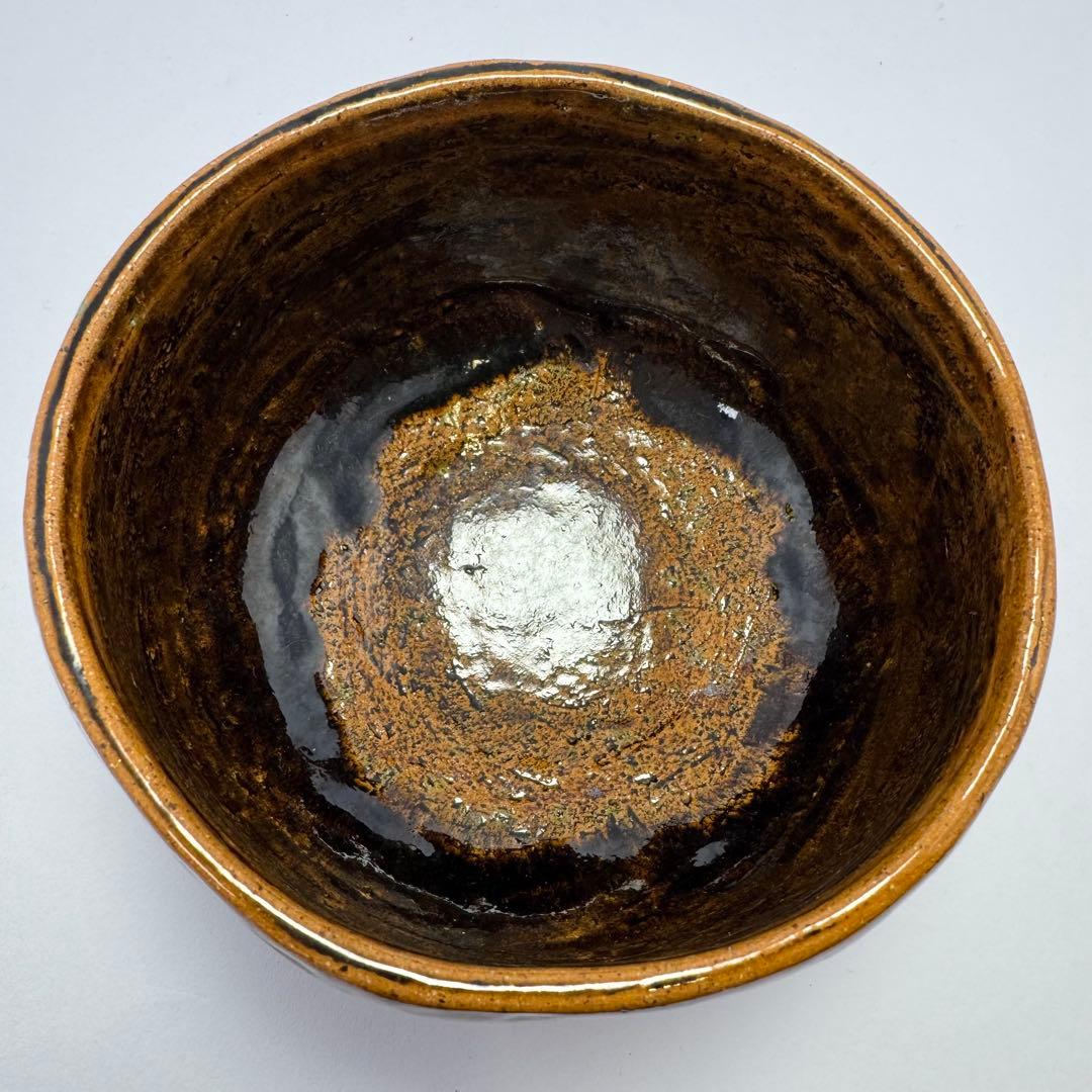 新品未使用 大樋焼 茶碗 抹茶椀 大樋一平作 共箱 説明書 伝統工芸 陶芸