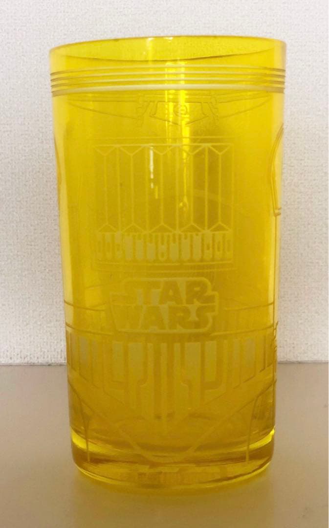 レア　STAR WARS 切子グラス　R2-D2 & C-3PO スターウォーズ