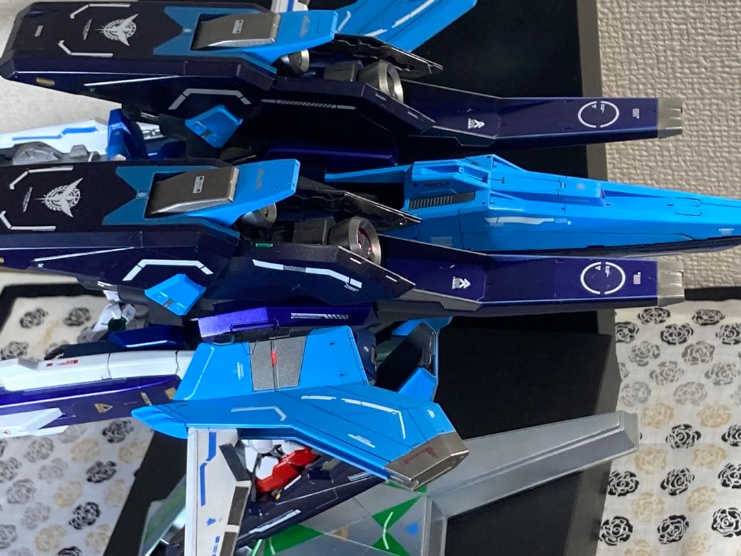 HG gnアームズ　RGエクシア　完成品　全塗装