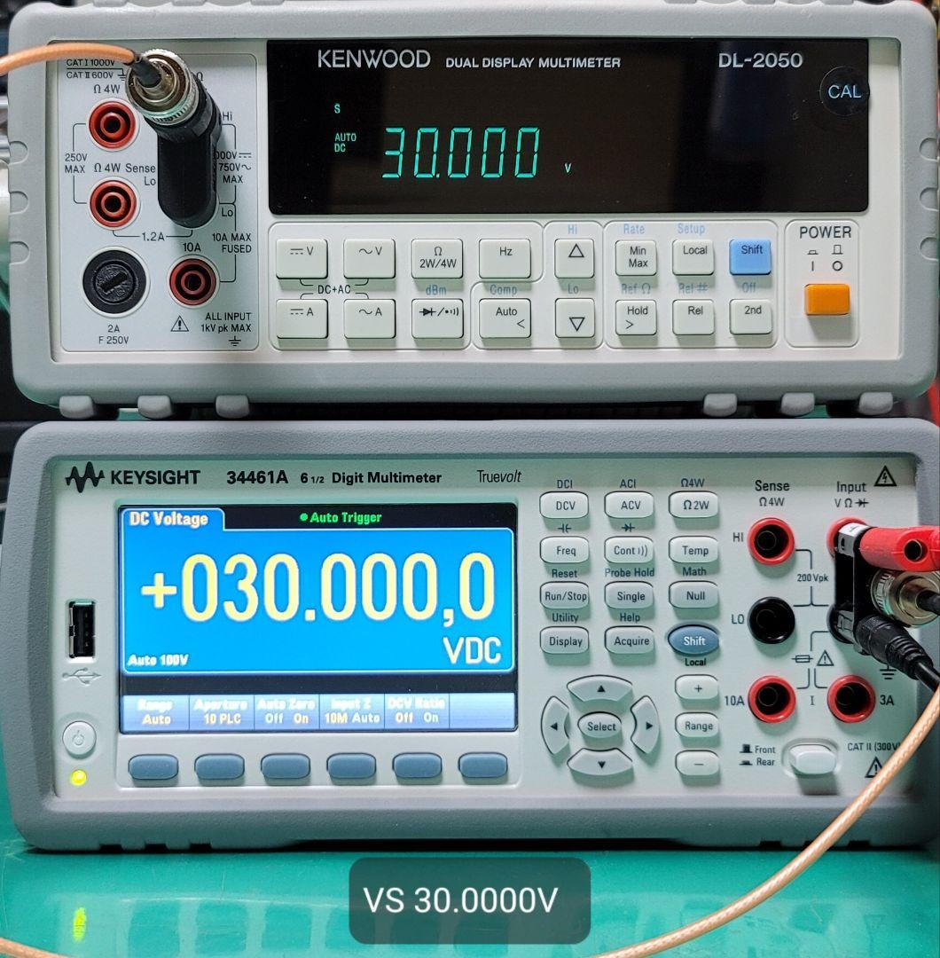 Kenwood DL-2050 デュアルディスプレイ 5.5桁 マルチメーター