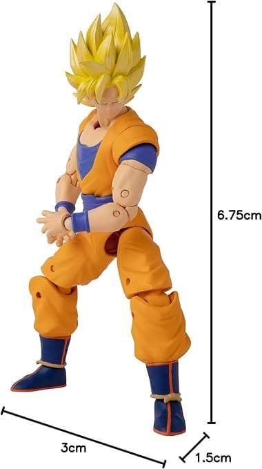 ドラゴンボール超 ドラゴンスターズ - 超サイヤ人悟空バージョン2、6.5インチ