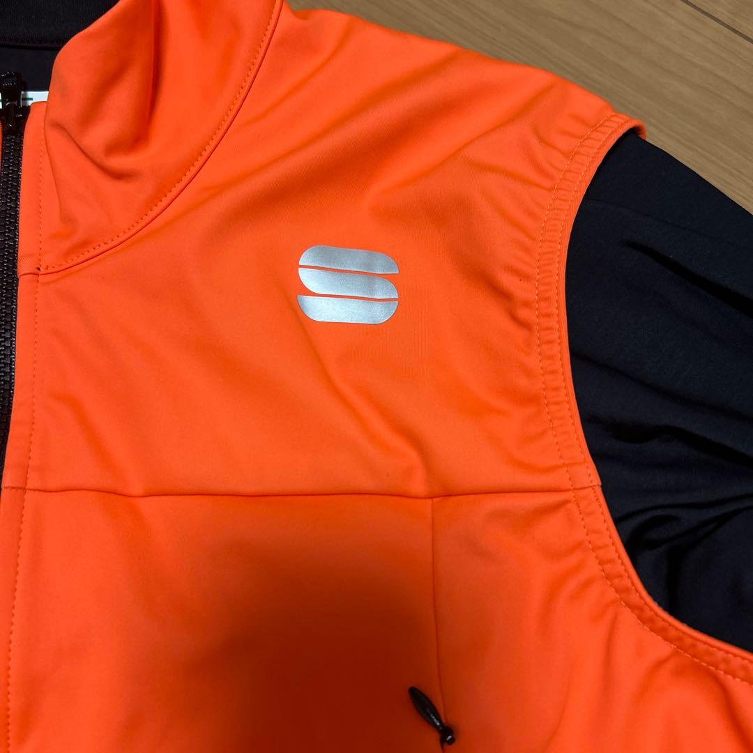 【kimmuuuyさん専用】sportful サイクルジャージ オレンジ/黒