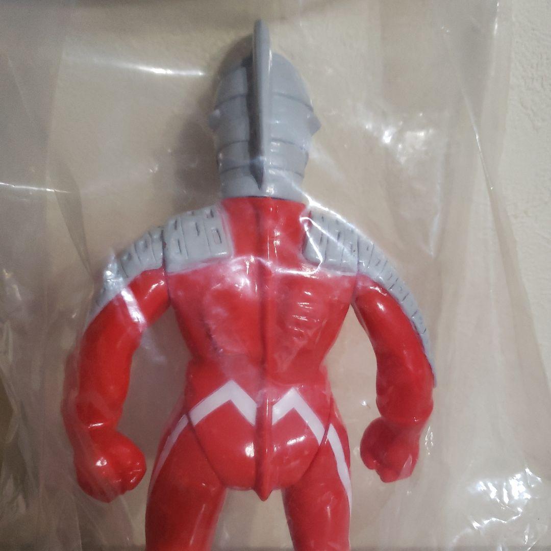 ビックワンクラフト　ソフビ　ウルトラマン　セブン　 フィギュア 赤/銀