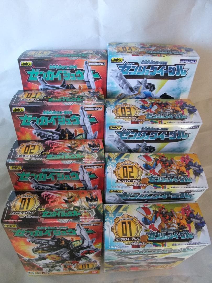 ミニプラ　ブンブンジャーロボ  ドンオニタイジン　ドンゼンカイオー セット