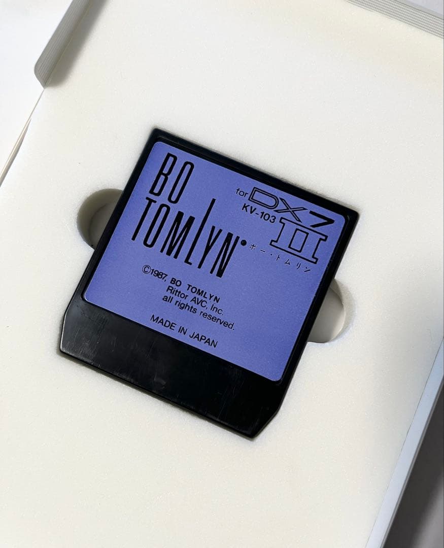 voice ROM for DX7Ⅱ BO TOMLYN