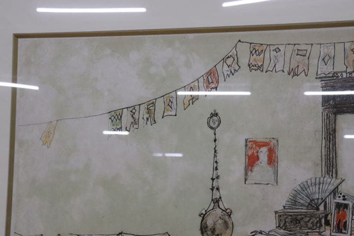 gmco1 ○ Jean Jansem ジャン ジャンセン ○ 「家具」絵画