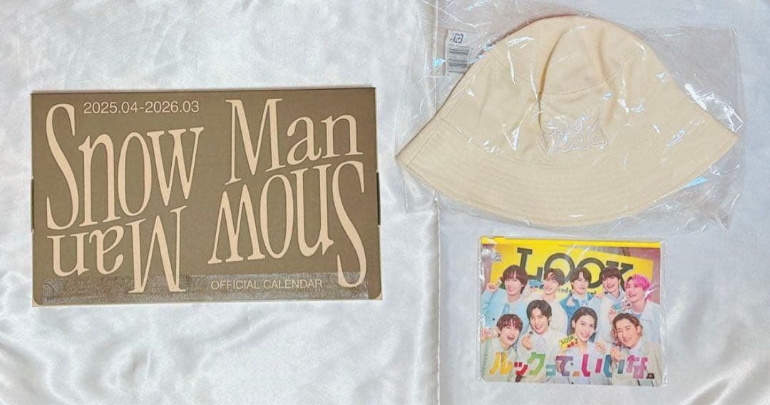 ManグッズWorldバケットハットジャンボうちわ公式カレンダー
