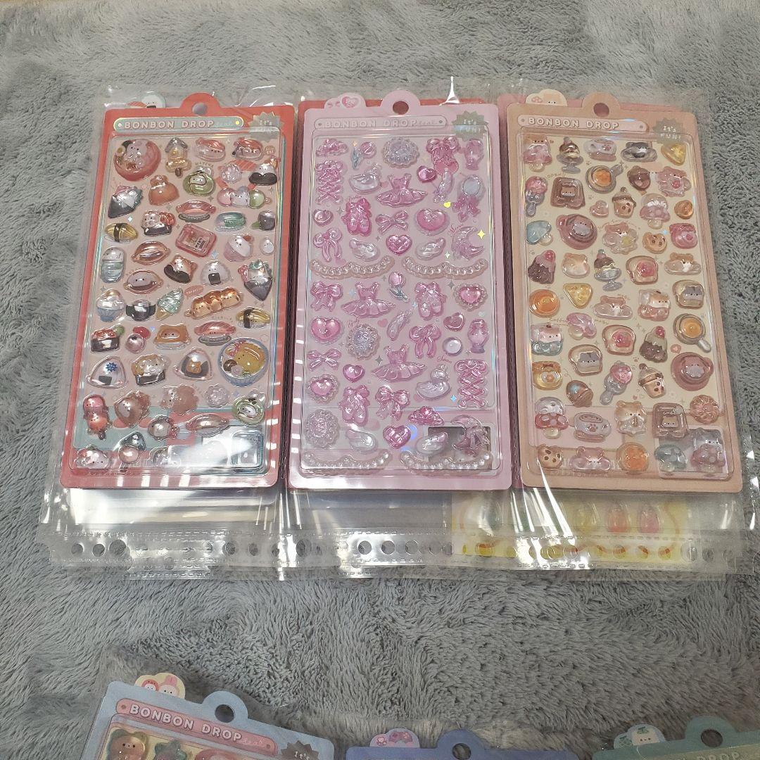新品　ボンボンドロップシール他