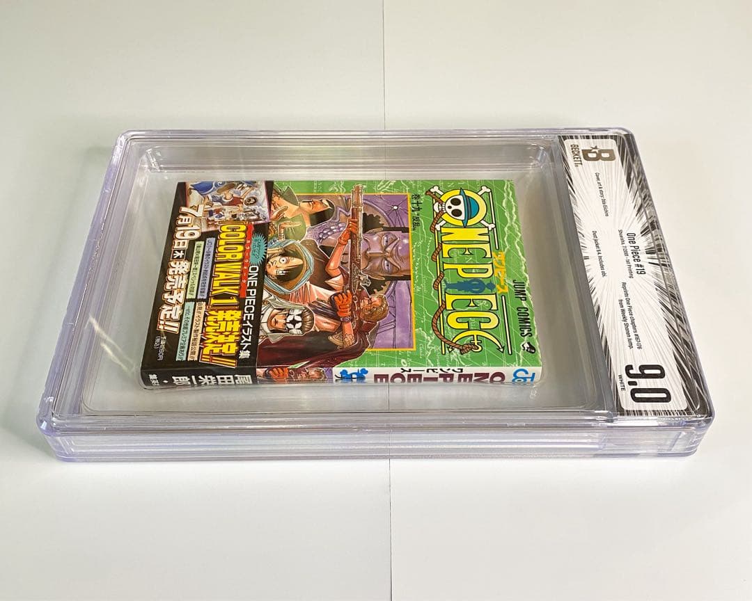 BGS 9.0 ワンピース 19巻 初版 帯付き 漫画鑑定 #19