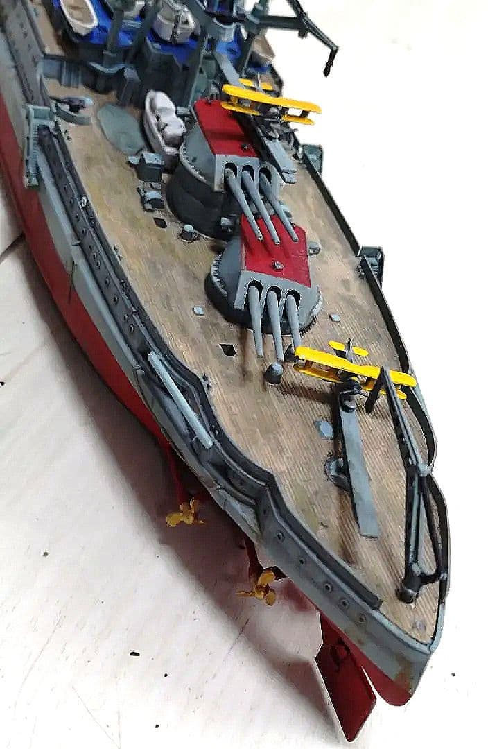〚塗装済み完成品〛1/500　大型模型 　戦艦アリゾナ