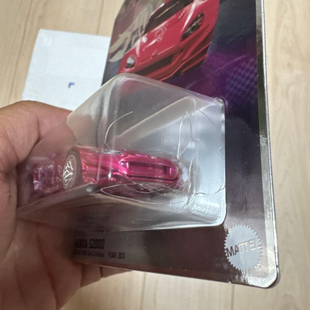 ホット ホイール RLc 限定 NFT S2000 ブリスター破損。