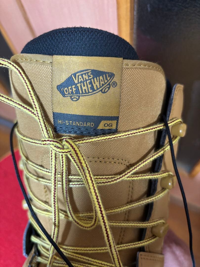 1000円値引 vansブラウン スノーボードブーツ 男性用25.5cm