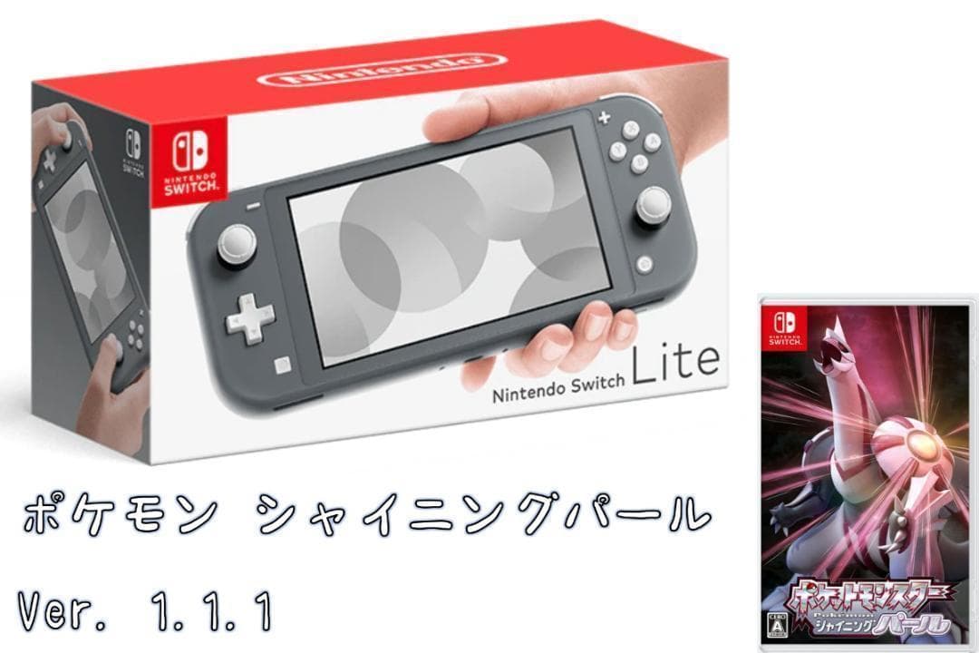 スイッチライト色指定なしポケモンSV Ver. 1.0.1 BDSP 1.1.1