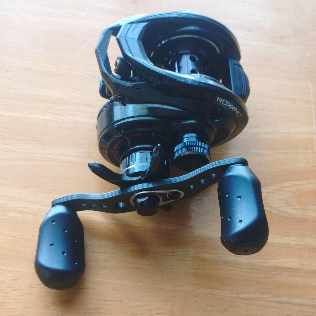 Abu Garcia ROXANI 7-L ベイトリール美品キズ1個有
