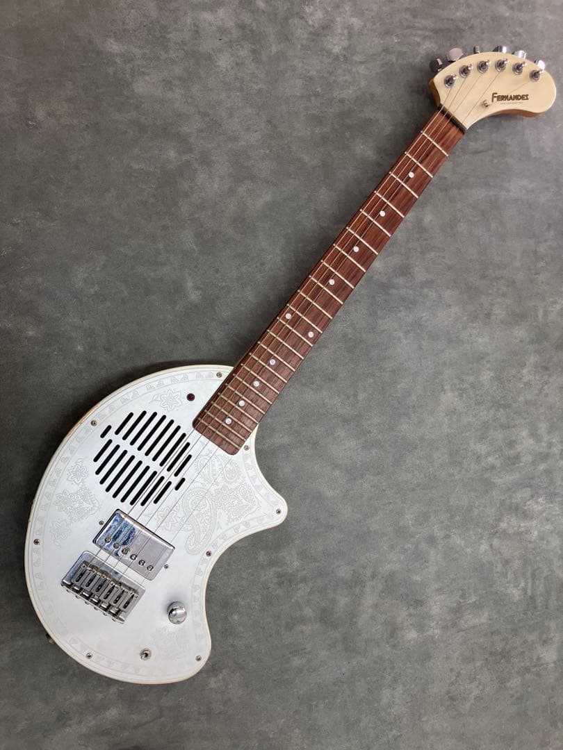 FERNANDES ZO-3 LITE ゼマイティス風 限定モデル　アルミ彫刻