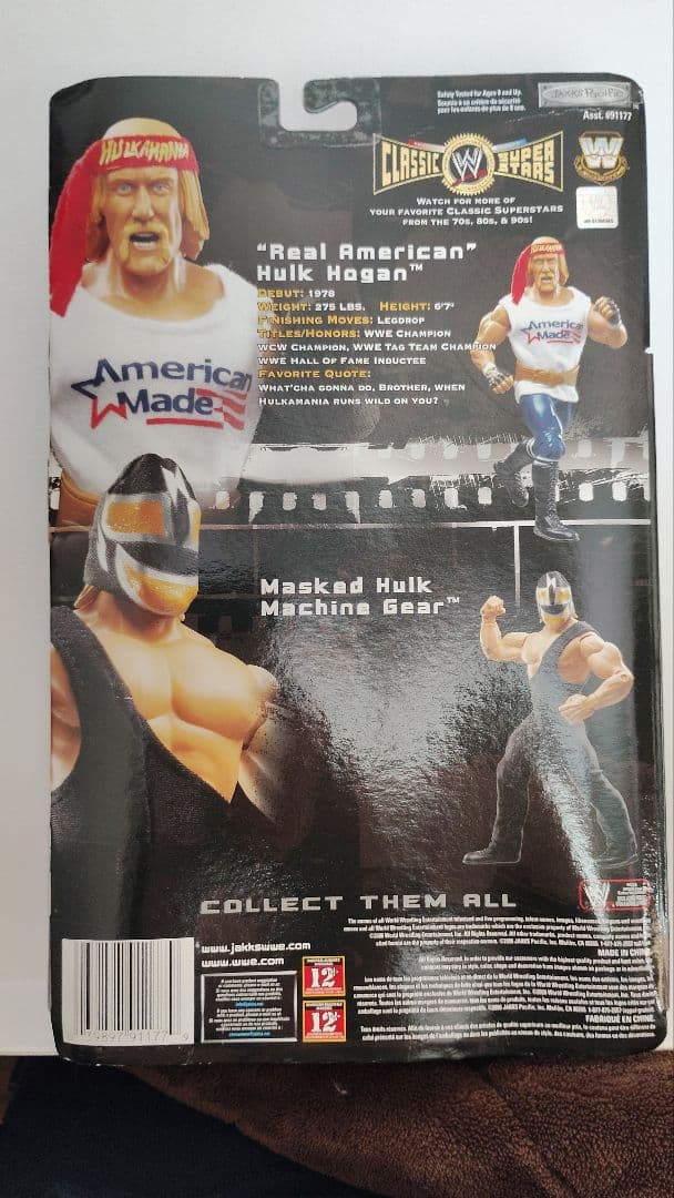 JAKKS社版 WWEフィギュア ハルクホーガン　限定2in1 ハルクマシーン付