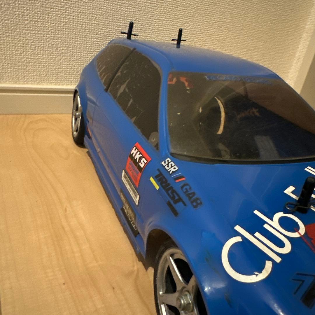 タミヤ　FF01 シビックEG6ボディ付き