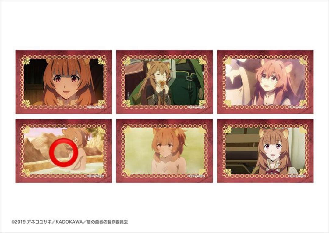 盾の勇者の成り上がり 2019 スクエア缶バッジ ラフタリア 入浴