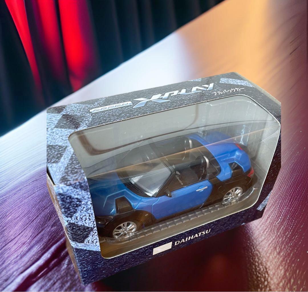 非売品！ダイハツ　コペンX-pLAy プルバックカーの7カラーセット