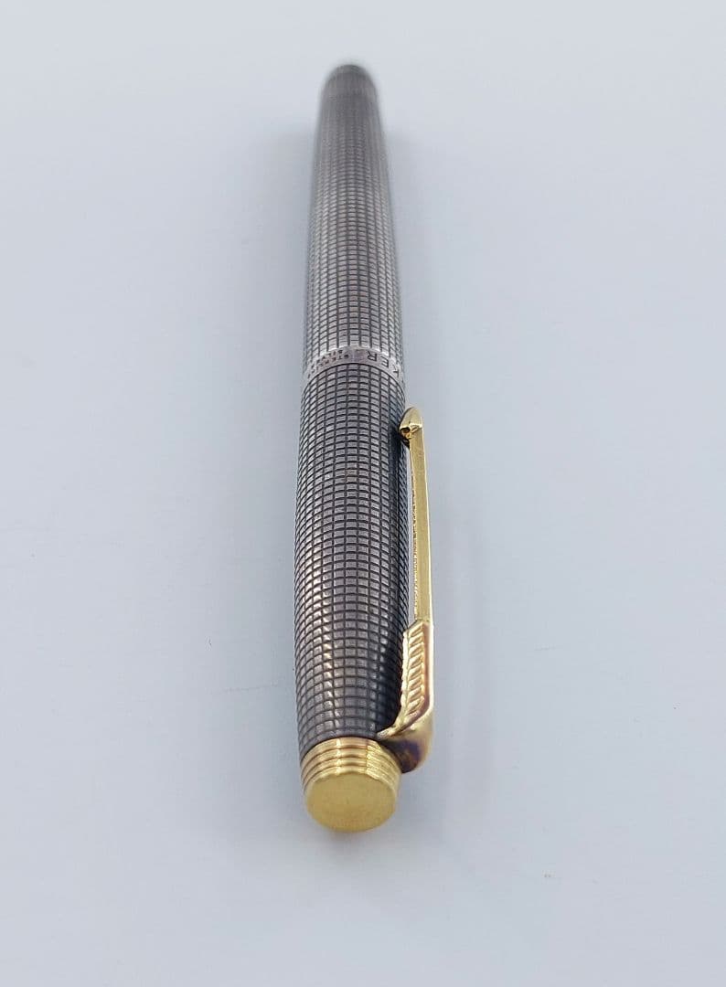 PARKER パーカー 万年筆 スターリングシルバー 14K-585 ②