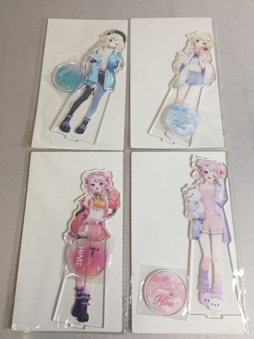 HIMEHINA GiGO コラボ 全24種+4 アクリル 缶バッジ フィギュア