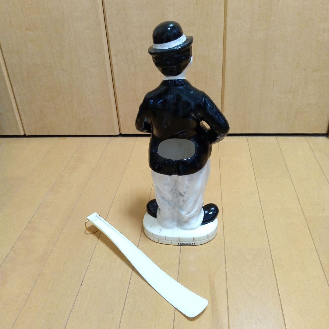 チャップリン 陶器製靴べら入れ
