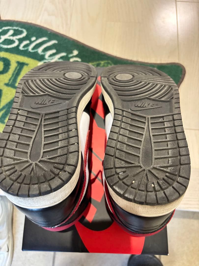 シューズ(男性用) NIKE AIRJORDAN 1 RETORO HIGH OG GYM RED