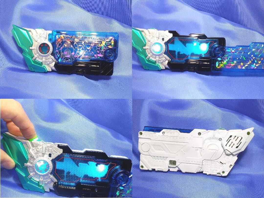 仮面ライダーゼロワン　イズ風ドライバーセット（発光＆重塗装＆音量ブースト）