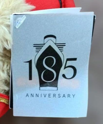 ◇テディベア　クイーンエリザベス号　キュナード社185周年記念　ベイリー◇