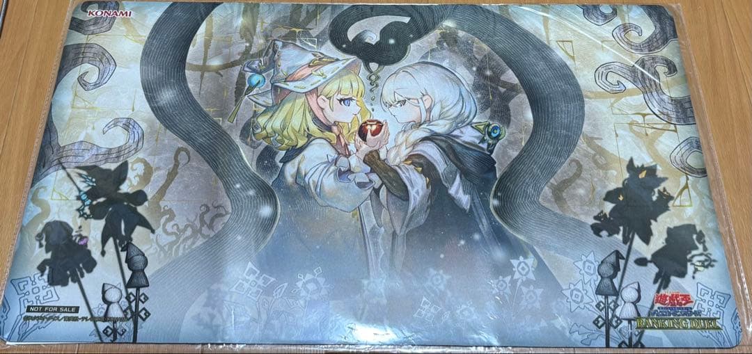 遊戯王　ランキングデュエル　白き森 罪宝の囁き プレイマット スターチップ