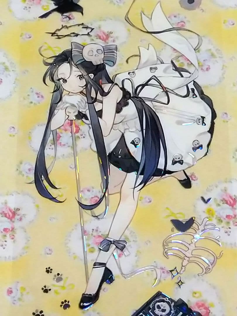 J967＃黑猫部落(贝壳光)迷雾切り売り海外人物マステ女の子