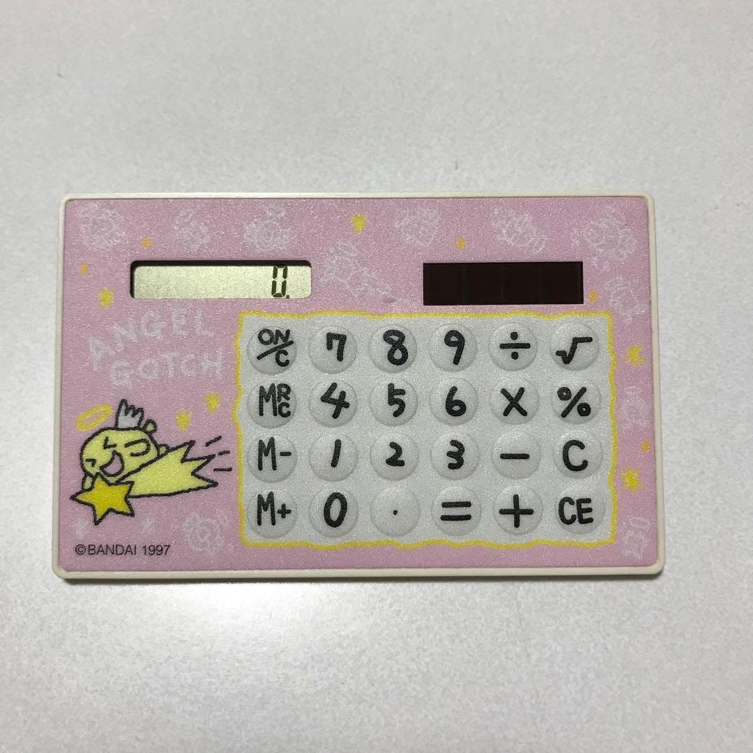 たまごっち　てんしっち　ソーラー電卓　平成レトロ　当時物