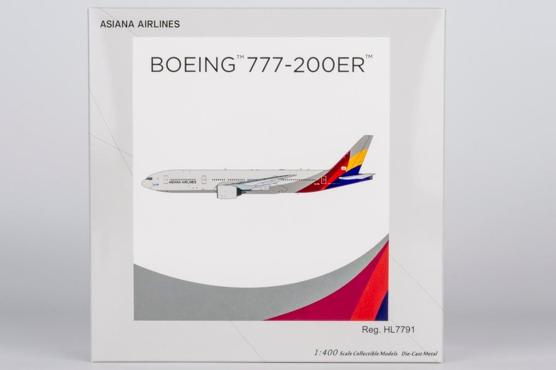 アシアナ航空 777-200ER HL7791 1/400