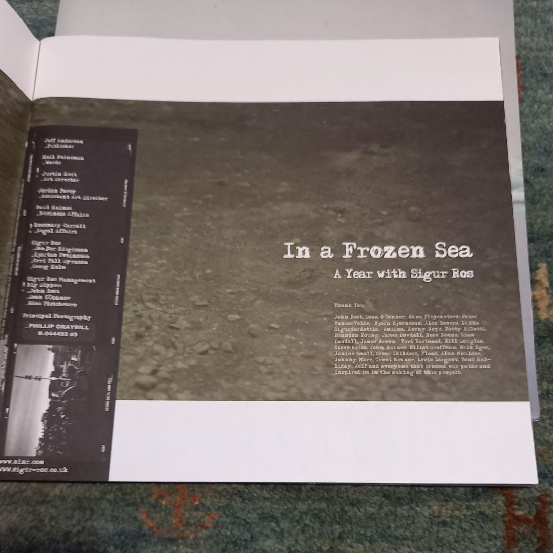 Sigur Ros/in a frozen seaブックレット