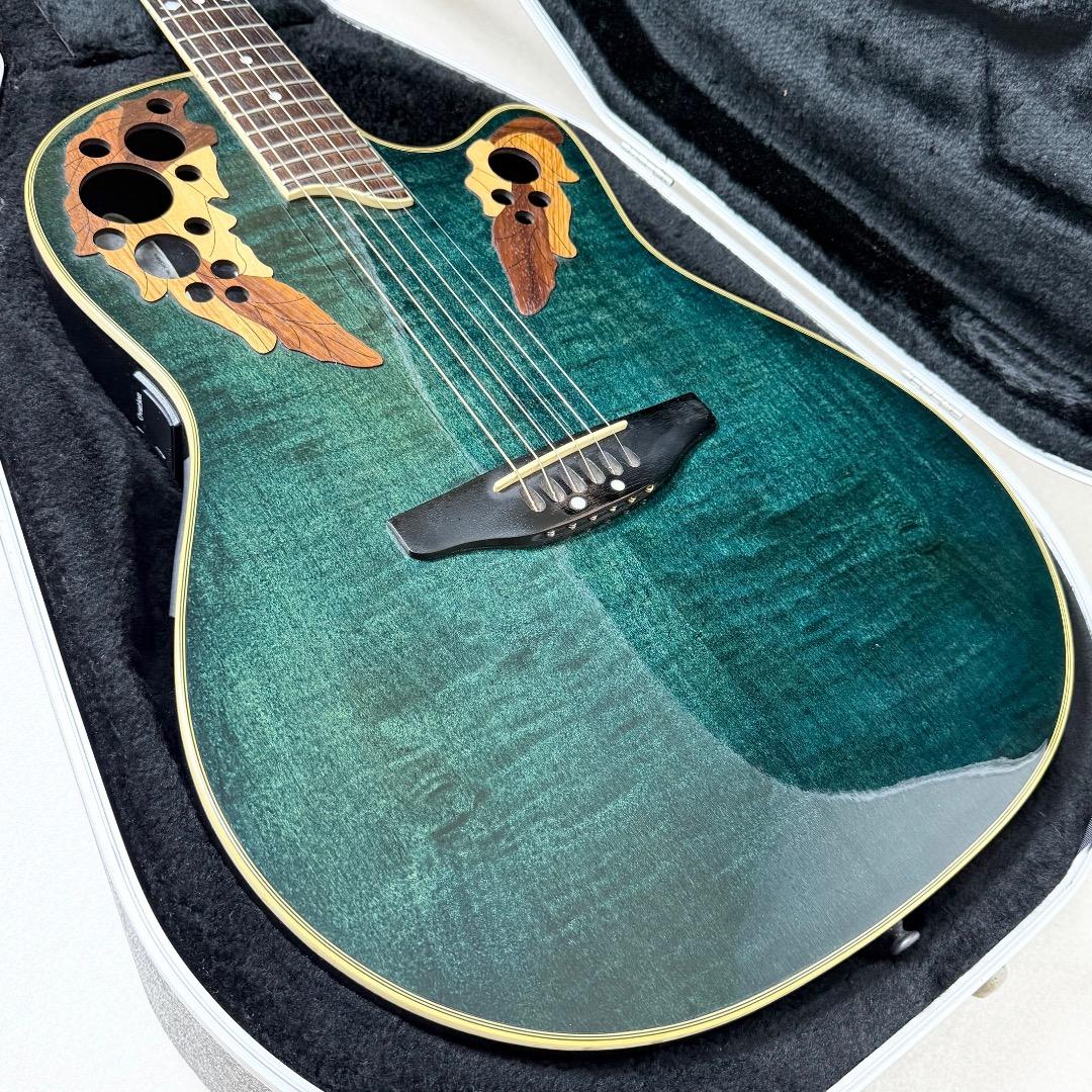 動作品 Ovation celebrity エレアコ CP257 ハードケース付