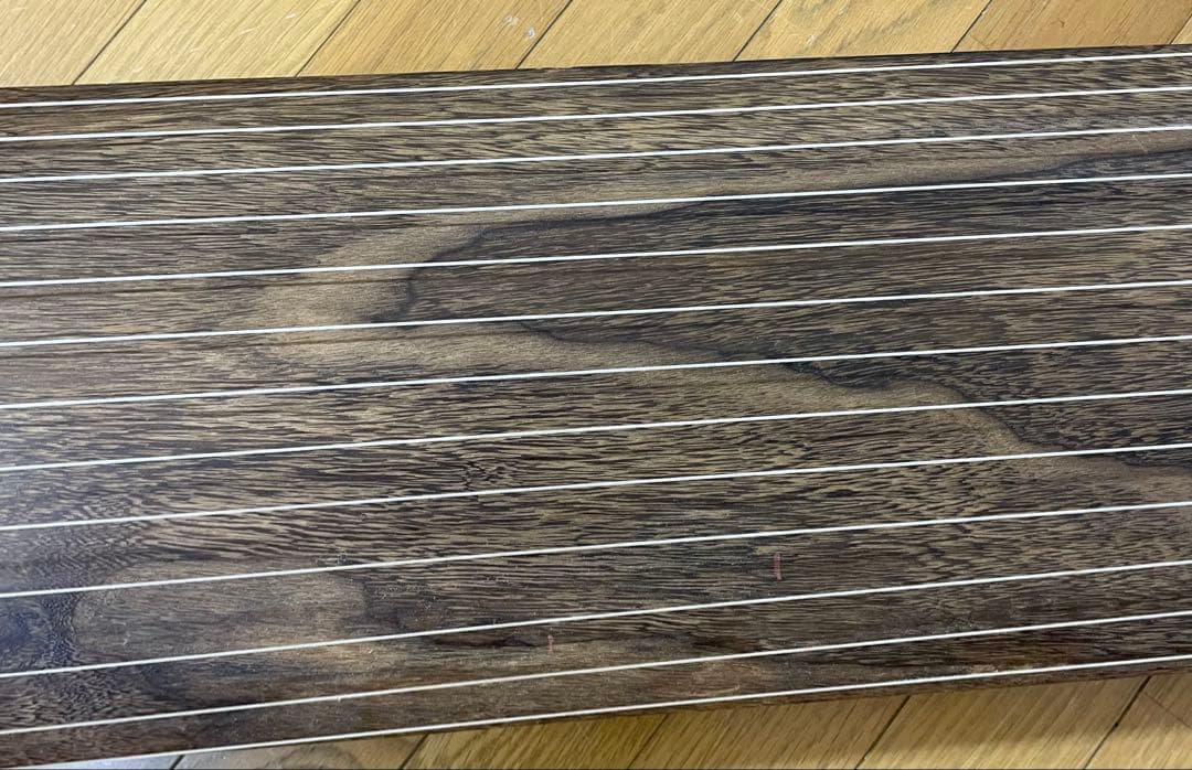 【良品】お琴 13弦 並甲 すだれ彫り 琴柱付き