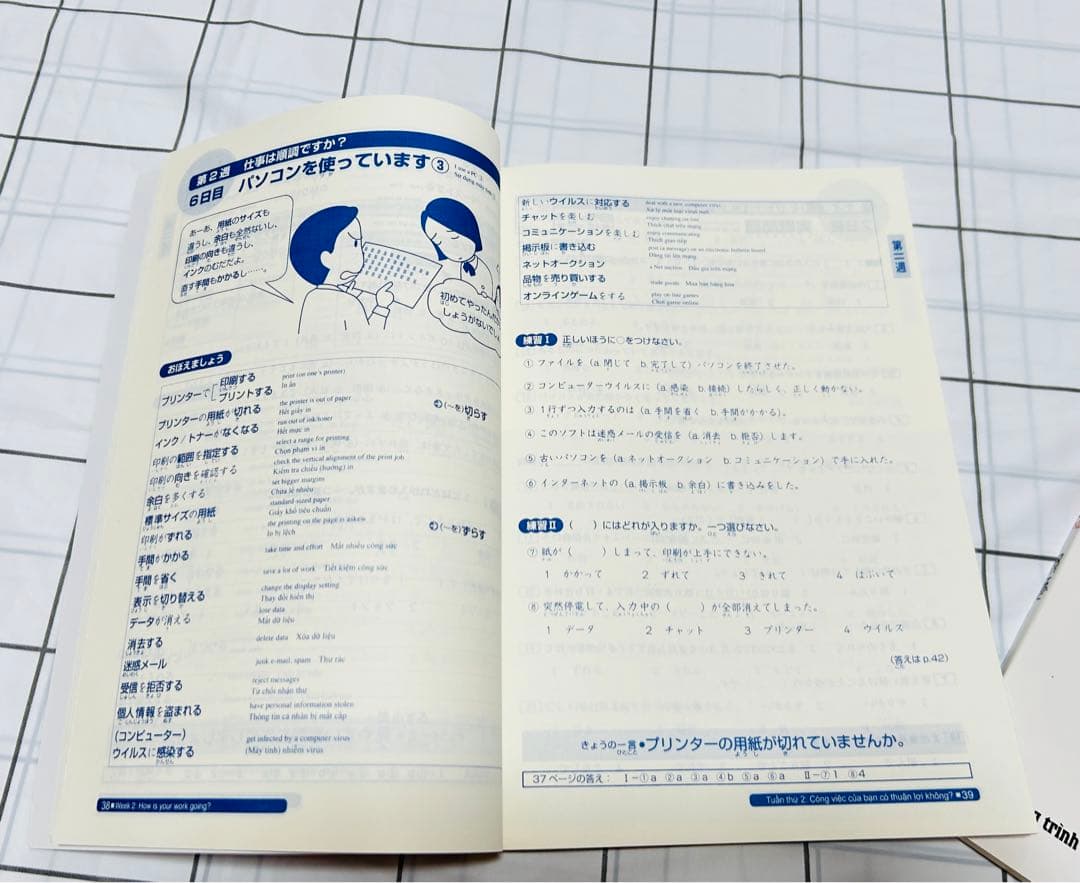SALE! SOMATOME N2 日本語総まとめ（ベトナム語・英語版）5冊