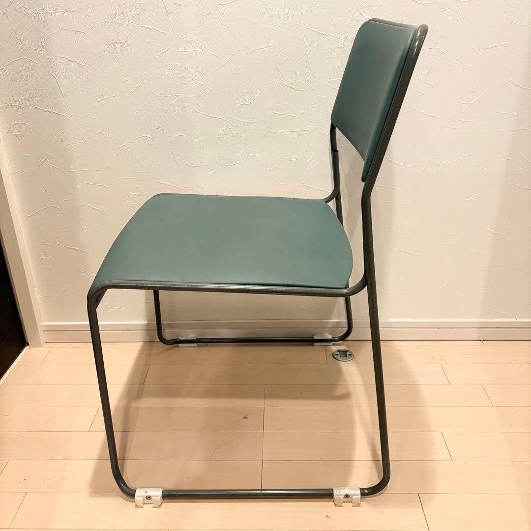 美品✨重ねて収納☆会議用スタッキングチェア3脚　内田洋行　MP-120