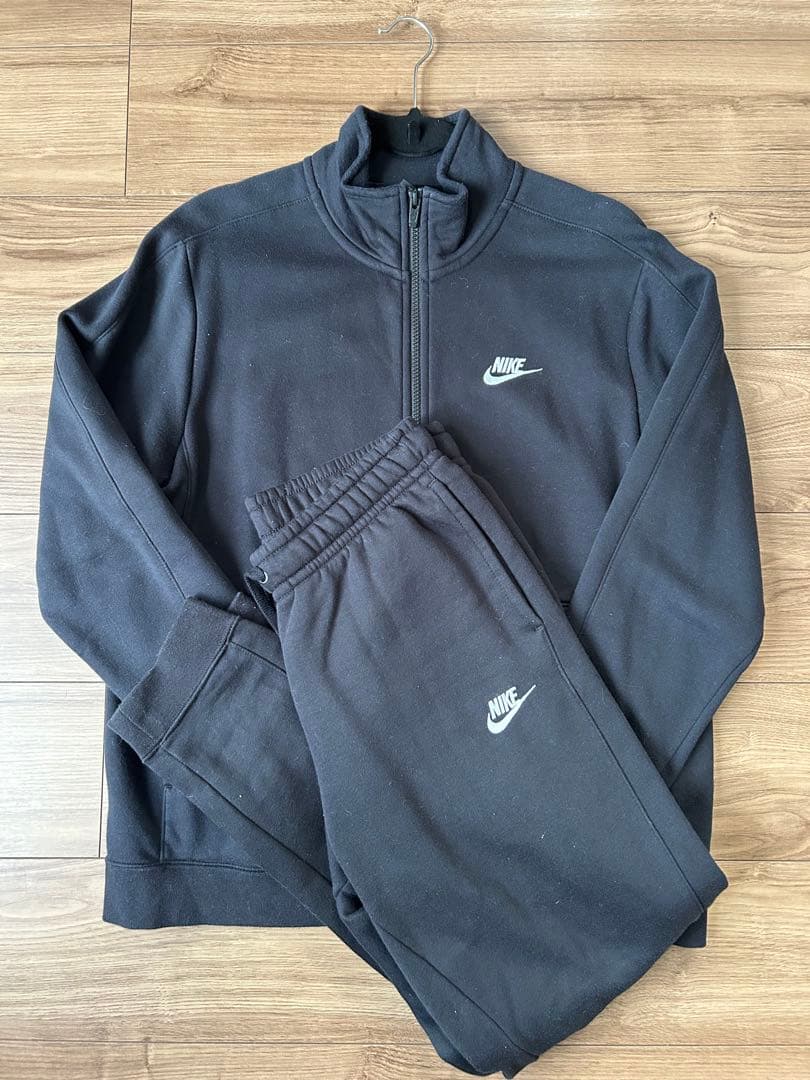 Nike ブラック ジャージ上下セット