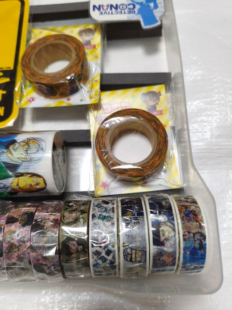 名探偵コナン　マスキングテープ　養生テープ　ステッカー　まとめ売り