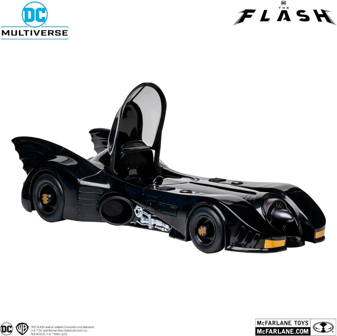 【新品】DCコミックスDCマルチバース ザ・フラッシュ バットモービル ビークル