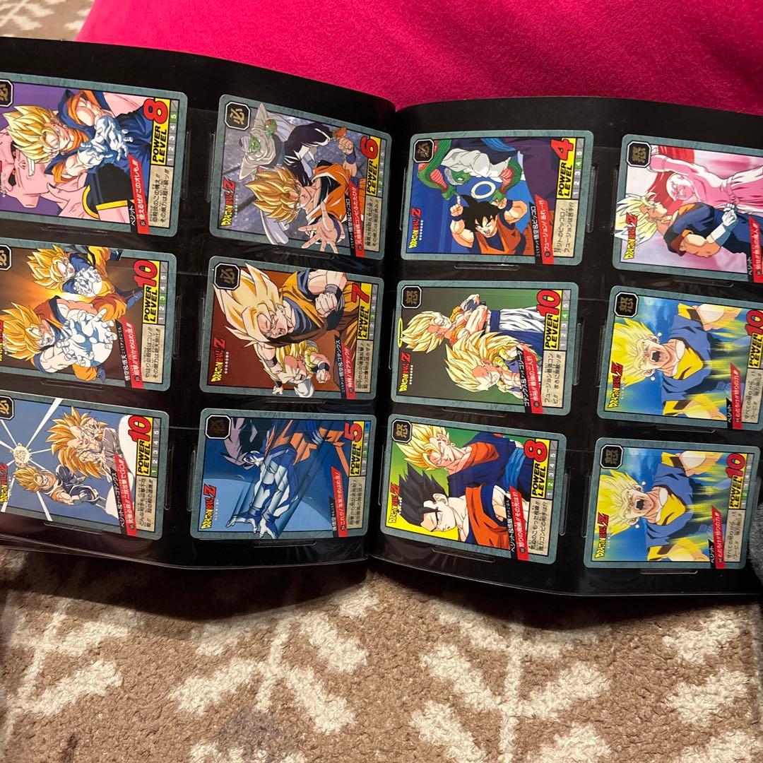 ドラゴンボールカードダス　ファイルとカードセット